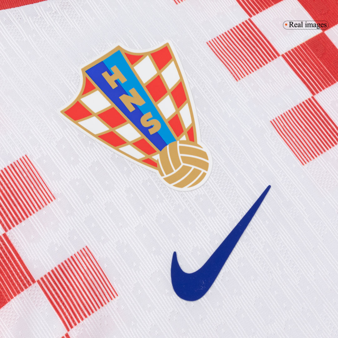 MODRIĆ #10 Croatia Thuis Spelersversie Voetbalshirt WK Voetbal 2026 - Slim Fit