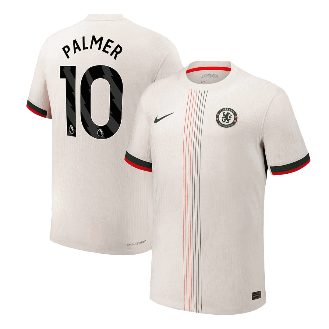 PALMER #10 Chelsea Uit Spelersversie Voetbalshirt 2025/26 - Slim Fit