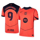 LEWANDOWSKI #9 Heren Barcelona Derde Voetbalshirt 2025/26 - UCL