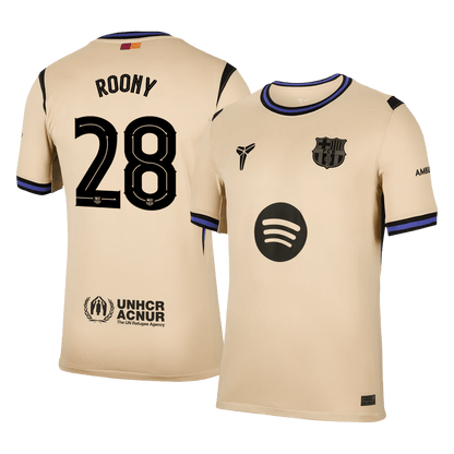 ROONY #28 Heren Barcelona Uit Voetbalshirt 2025/26 - UCL