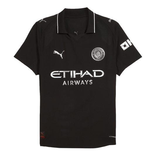 Manchester City Uit Spelersversie Voetbalshirt 2025/26 - Slim Fit
