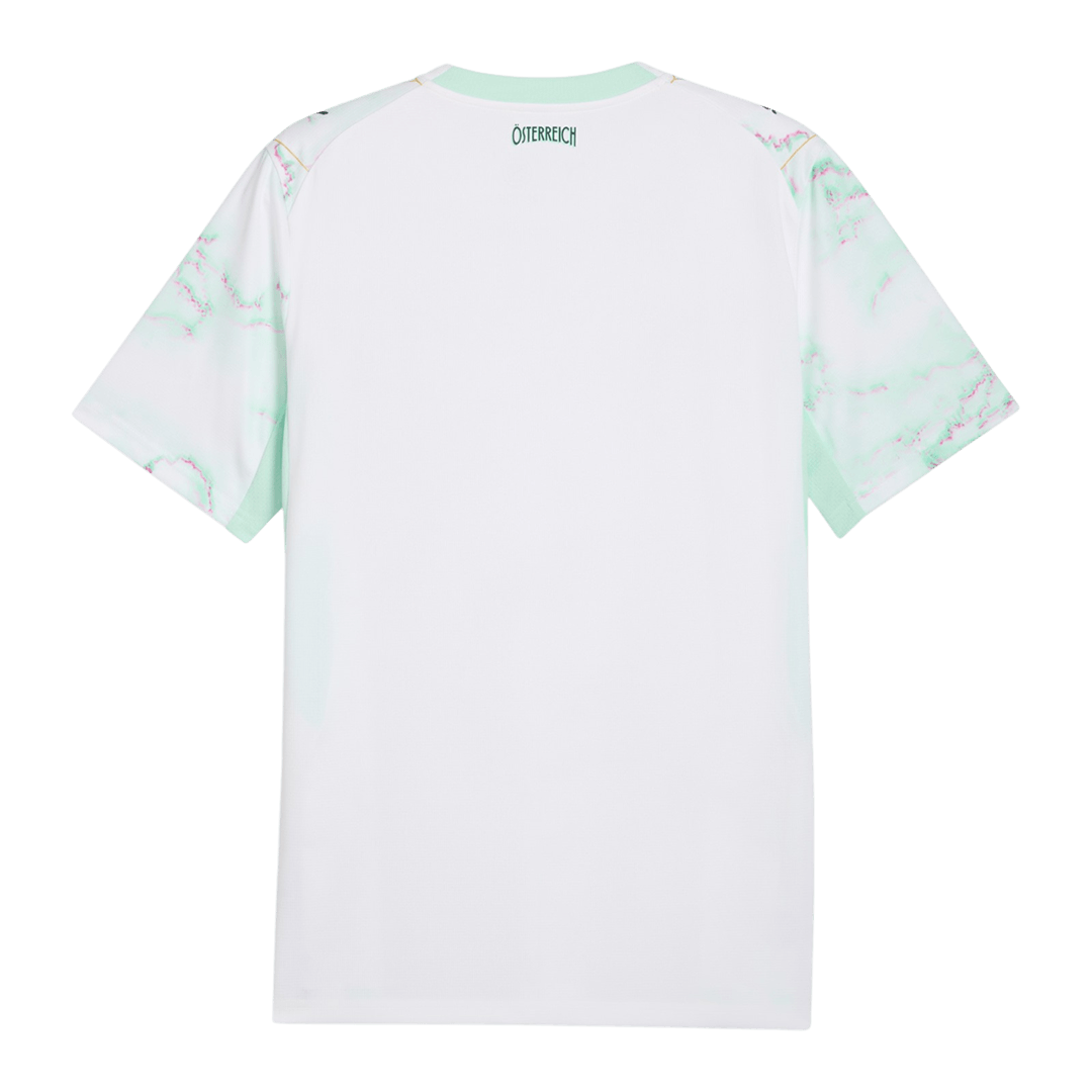 Heren Austria Uit Voetbalshirt WK Voetbal 2026 - detail