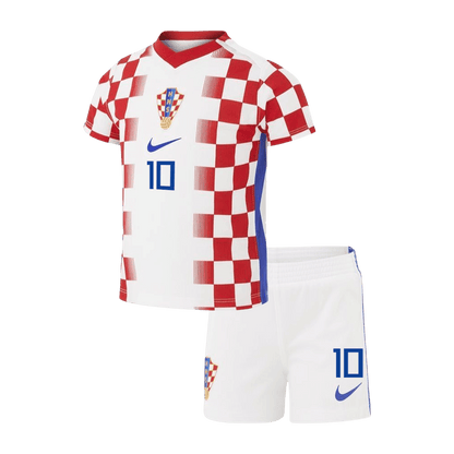 MODRIĆ #10 Jeugd Croatia Thuis Tenue WK Voetbal 2026