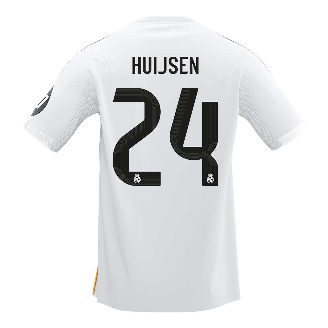HUIJSEN #24 Heren Real Madrid Thuis Voetbalshirt 2025/26 [PREMIUM]