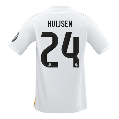 HUIJSEN #24 Heren Real Madrid Thuis Voetbalshirt 2025/26 [PREMIUM]