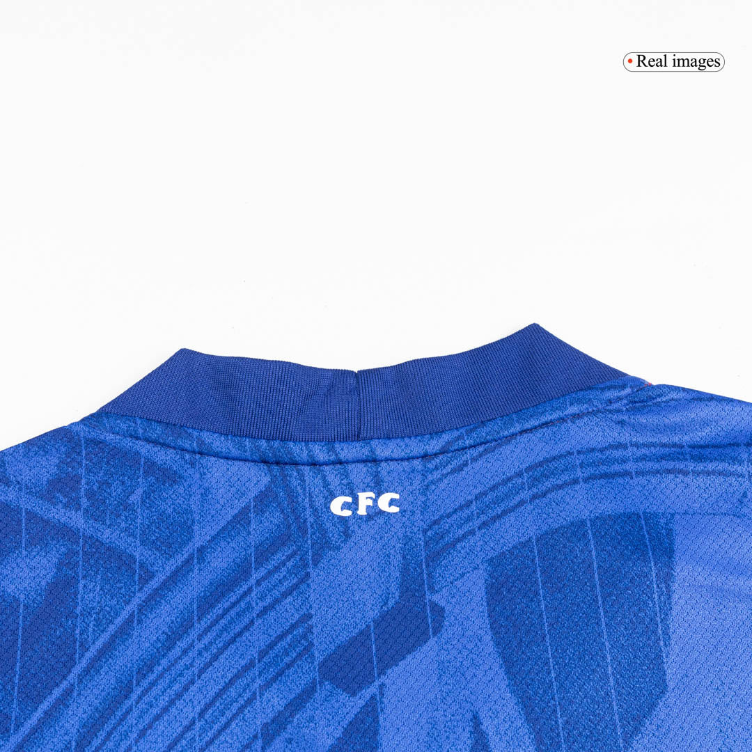 Maillot de football domicile Chelsea pour homme, CHAMPIONS DU MONDE #25 2025/26 [PREMIUM]