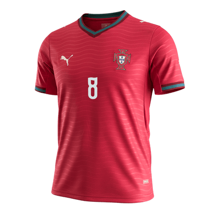 B.FERNANDES #8 Heren Portugal Thuis Voetbalshirt WK Voetbal 2026 - foto 9