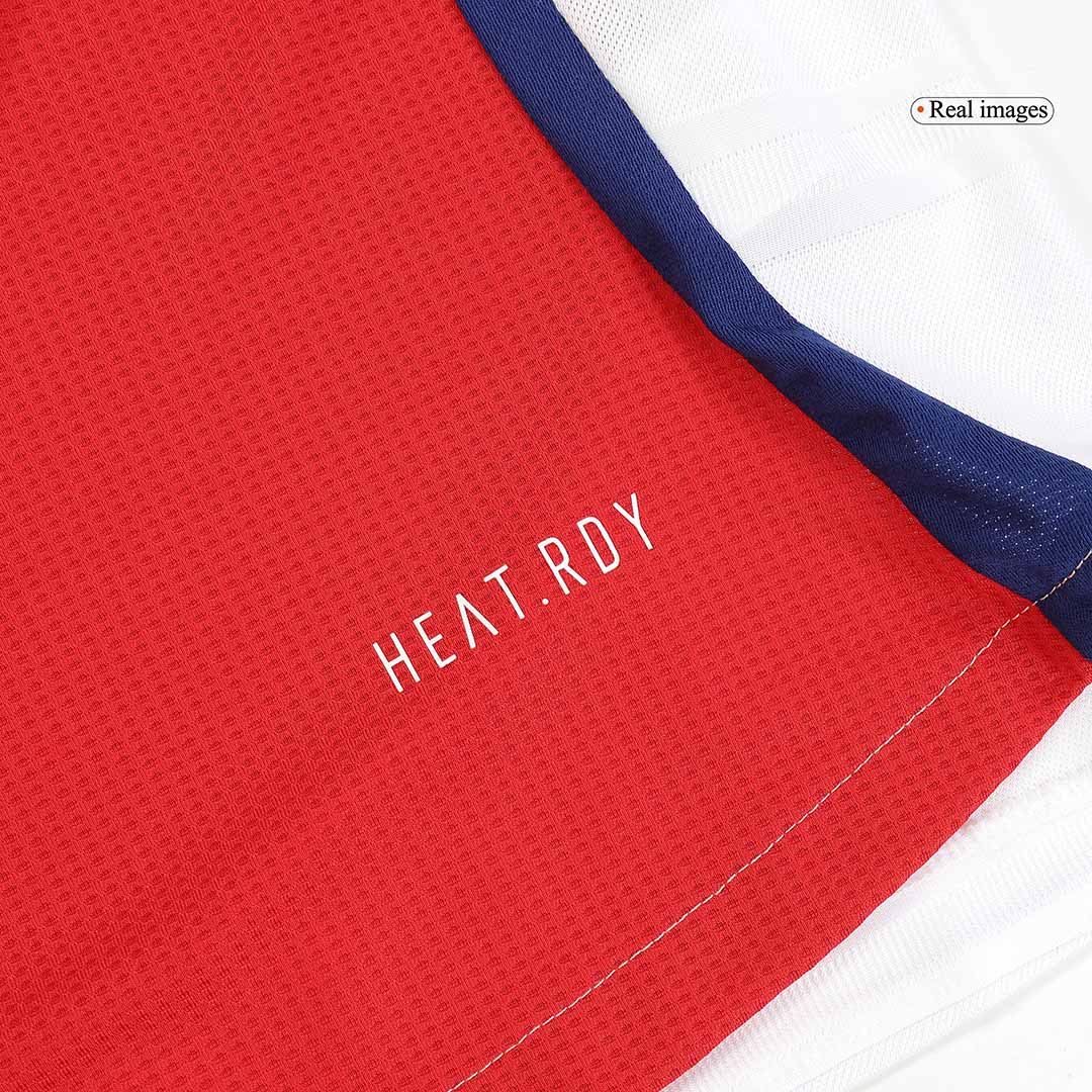 RICE #41 Arsenal Thuis Spelersversie Voetbalshirt 2024/25 - UCL - Slim Fit - achterkant