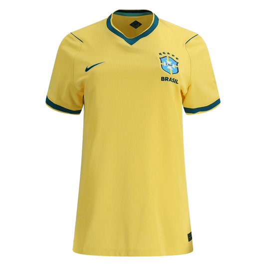 Dames Brazil Thuis Voetbalshirt 2026 - voorkant