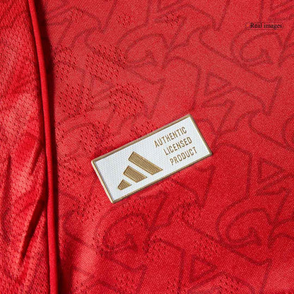 SAKA #7 Arsenal Thuis Spelersversie Voetbalshirt 2025/26 - Slim Fit - detail