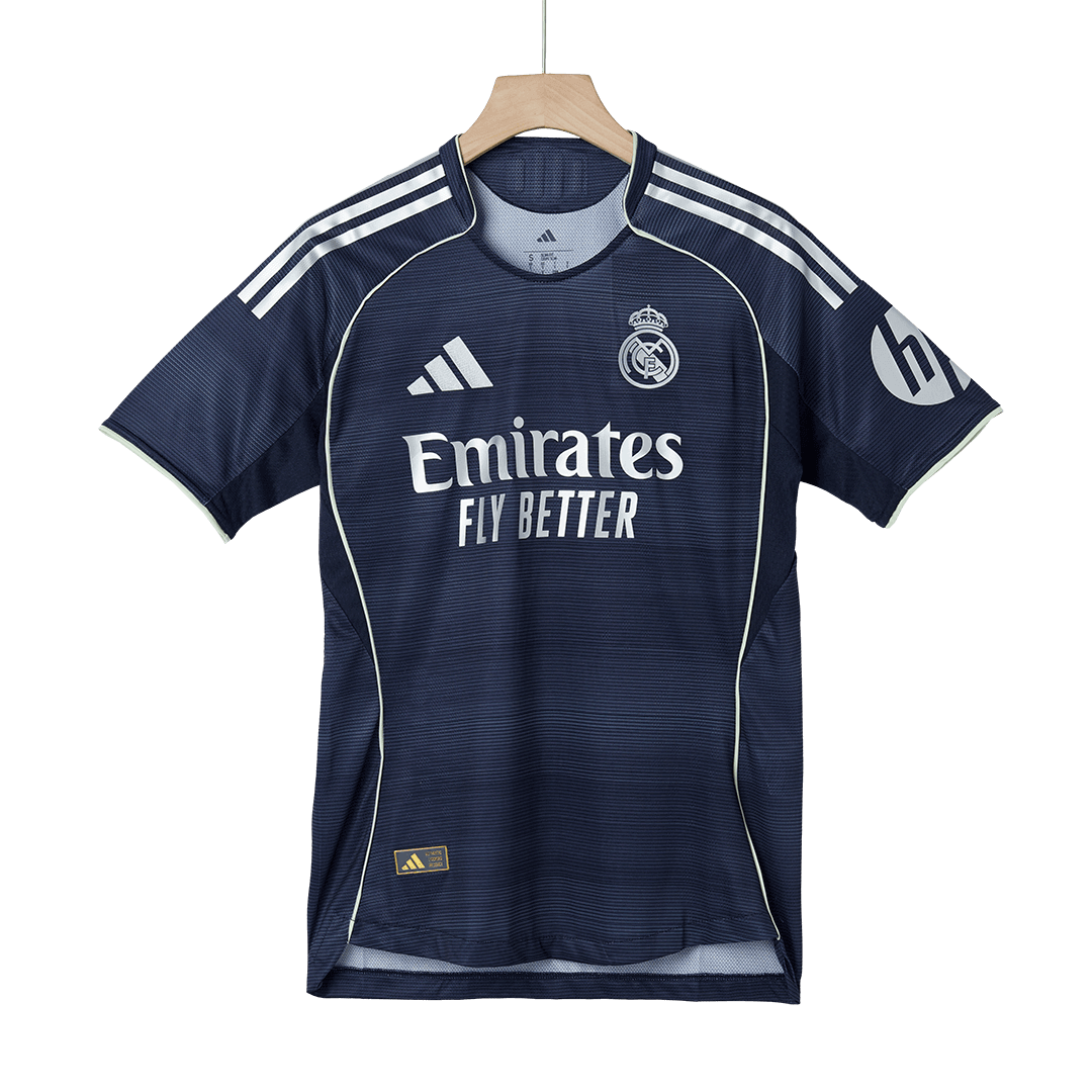 Maillot de football extérieur VINI JR. #7 Real Madrid 2025/26 - Coupe slim