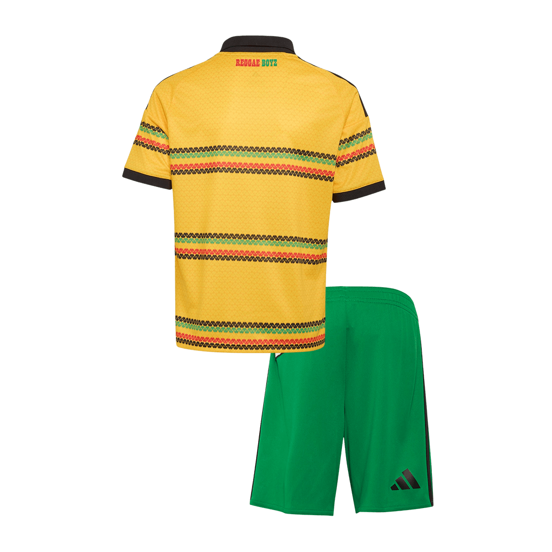 Jeugd Jamaica Thuis Tenue WK Voetbal 2026 - achterkant