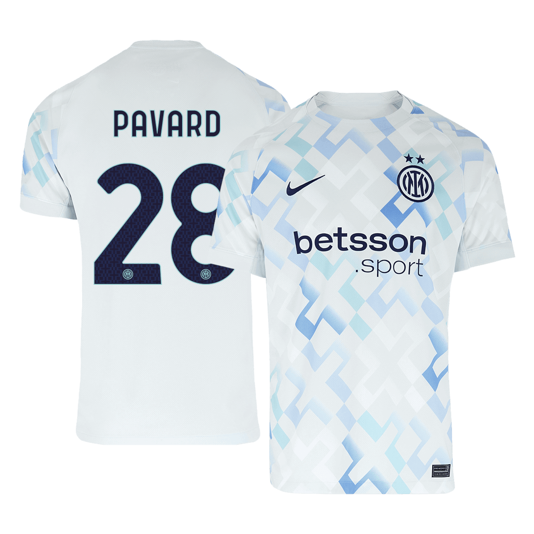 PAVARD #28 Heren Inter Milan Uit Voetbalshirt 2025/26