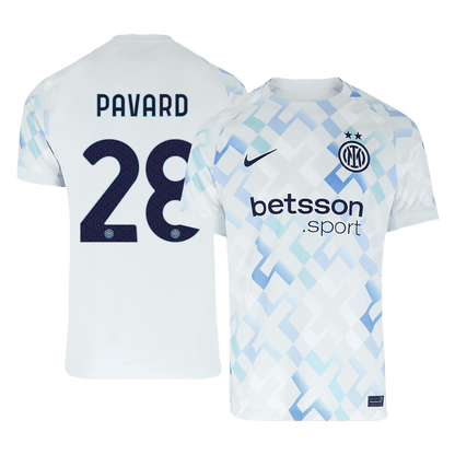 PAVARD #28 Heren Inter Milan Uit Voetbalshirt 2025/26