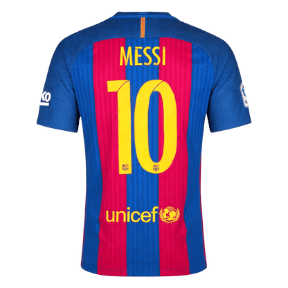 MESSI #10 Retro Barcelona Thuis Voetbalshirt 2016/17