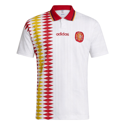 Retro Spain Uit Voetbalshirt 1994 - voorkant