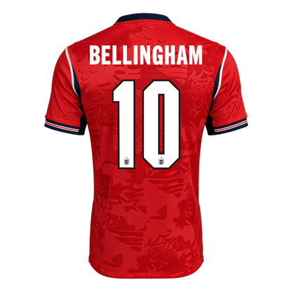 BELLINGHAM #10 Heren England Uit Voetbalshirt WK Voetbal 2026 - extra