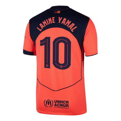 LAMINE YAMAL #10 Heren Barcelona Derde Voetbalshirt 2025/26 - UCL