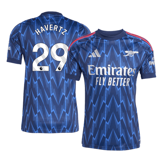 HAVERTZ #29 Heren Arsenal Uit Voetbalshirt 2025/26 - voorkant