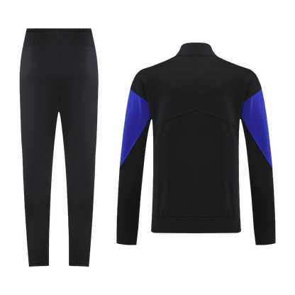 Barcelona Thuis Trainingsjack Set(Jas+Broek) 2025/26 Black&Purple