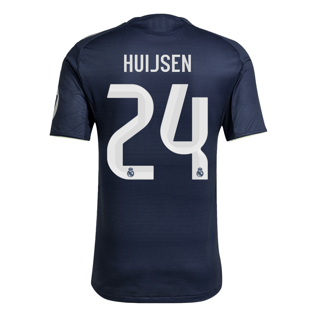 HUIJSEN #24 Real Madrid Uit Spelersversie Voetbalshirt 2025/26 - Slim Fit