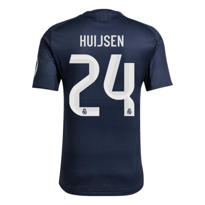 HUIJSEN #24 Real Madrid Uit Spelersversie Voetbalshirt 2025/26 - Slim Fit