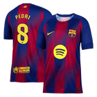 PEDRI #8 Heren Barcelona Thuis Voetbalshirt 2025/26 [PREMIUM]