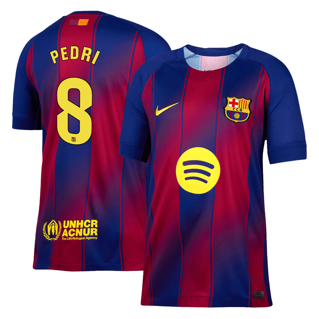 PEDRI #8 Heren Barcelona Thuis Voetbalshirt 2025/26 [PREMIUM]