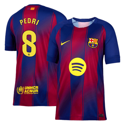 PEDRI #8 Heren Barcelona Thuis Voetbalshirt 2025/26 [PREMIUM]