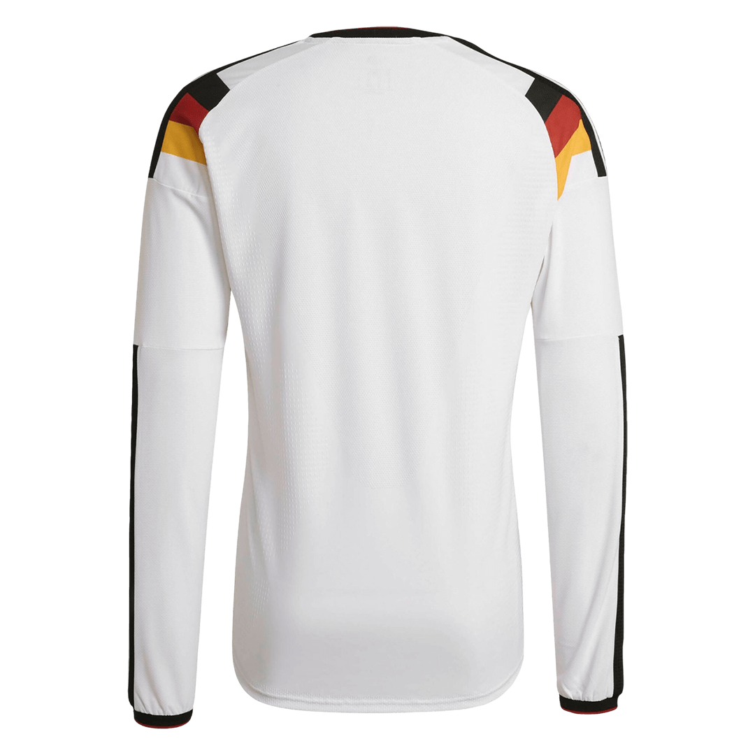 Germany Thuis Spelersversie Lange Mouwen Voetbalshirt 2026 - Slim Fit