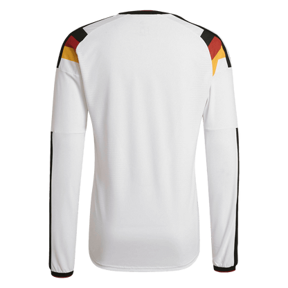 Germany Thuis Spelersversie Lange Mouwen Voetbalshirt 2026 - Slim Fit