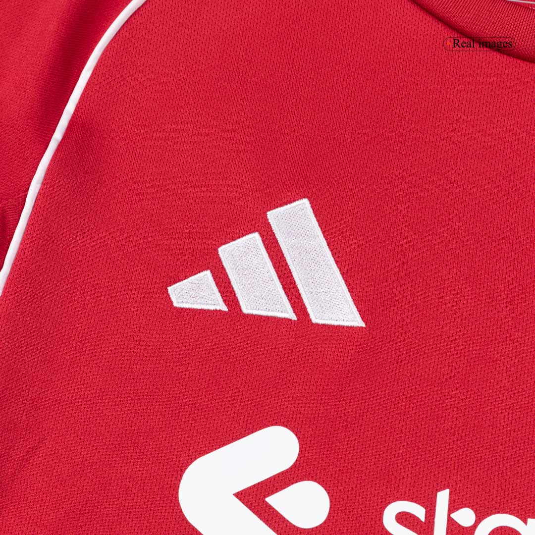 Heren Liverpool Thuis Lange Mouwen Voetbalshirt 2025/26