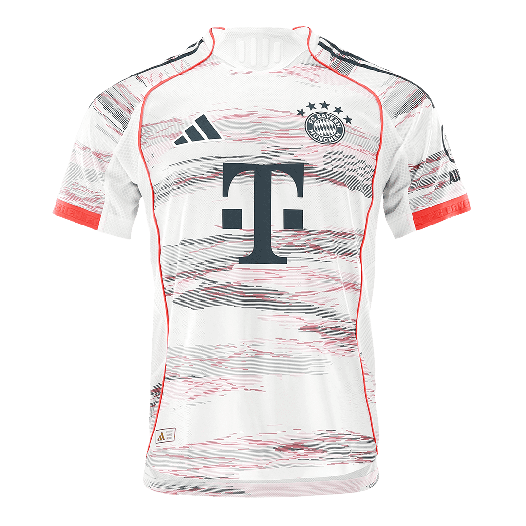 Bayern Munich Uit Spelersversie Voetbalshirt 2025/26 - Slim Fit