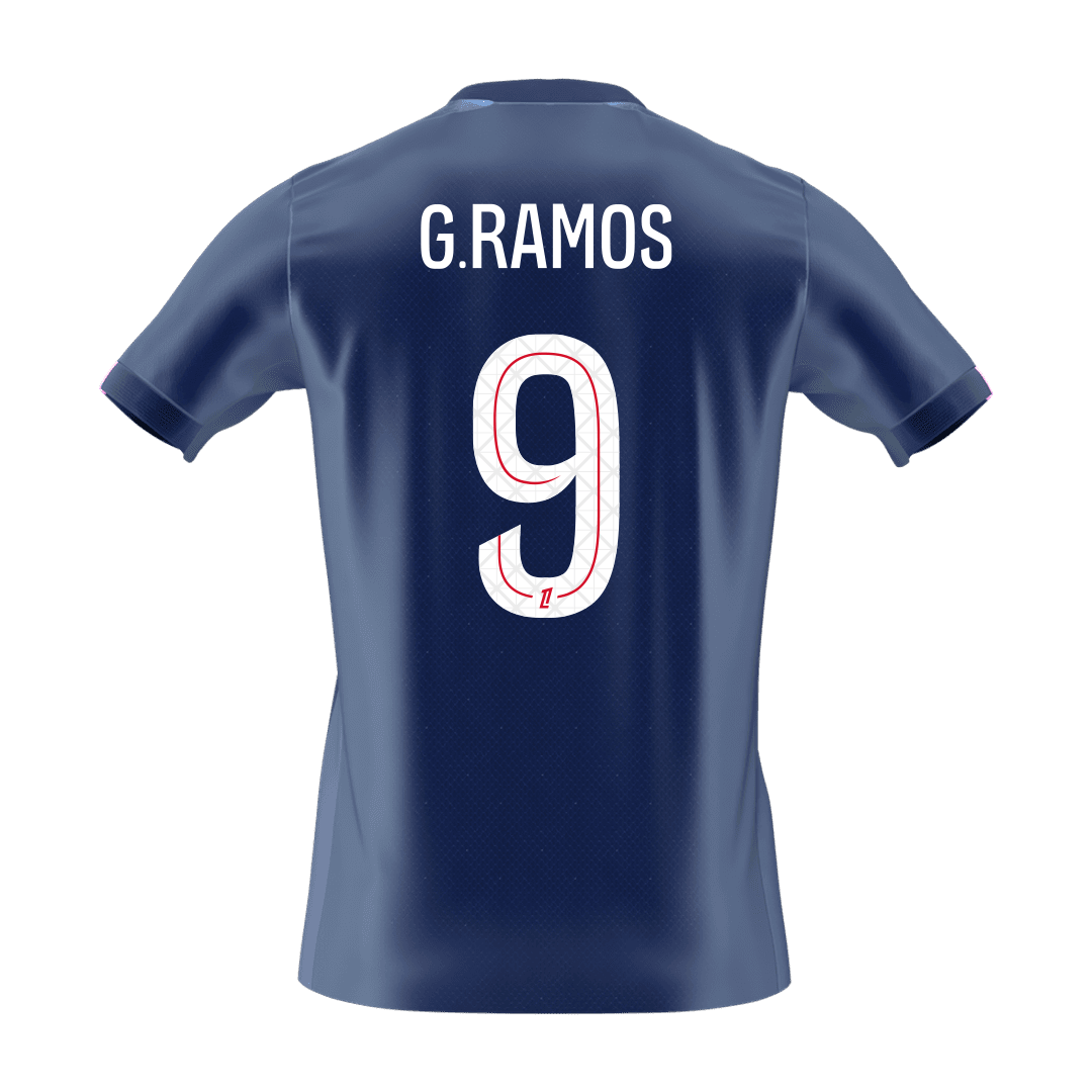 G.RAMOS #9 Heren PSG Thuis Voetbalshirt 2025/26 [PREMIUM]