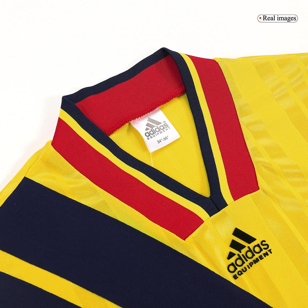 Retro Arsenal Uit Voetbalshirt 1993/94 - close-up