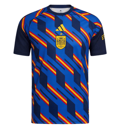 Heren Spain Pre-Match Voetbalshirt WK Voetbal 2026 - voorkant