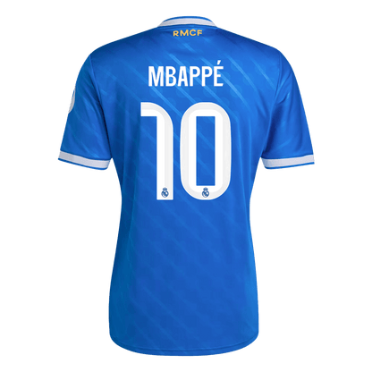 MBAPPé #10 Heren Real Madrid Derde Voetbalshirt 2025/26