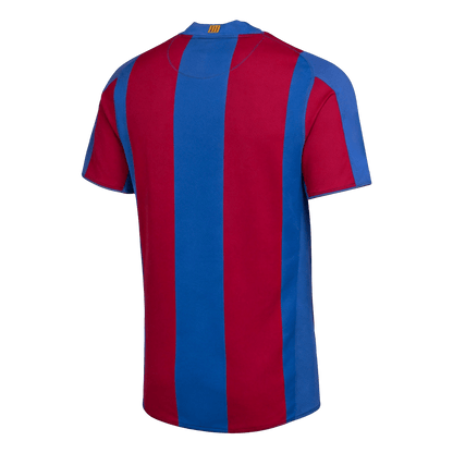 Retro Barcelona Thuis Voetbalshirt 2007/08 - achterkant