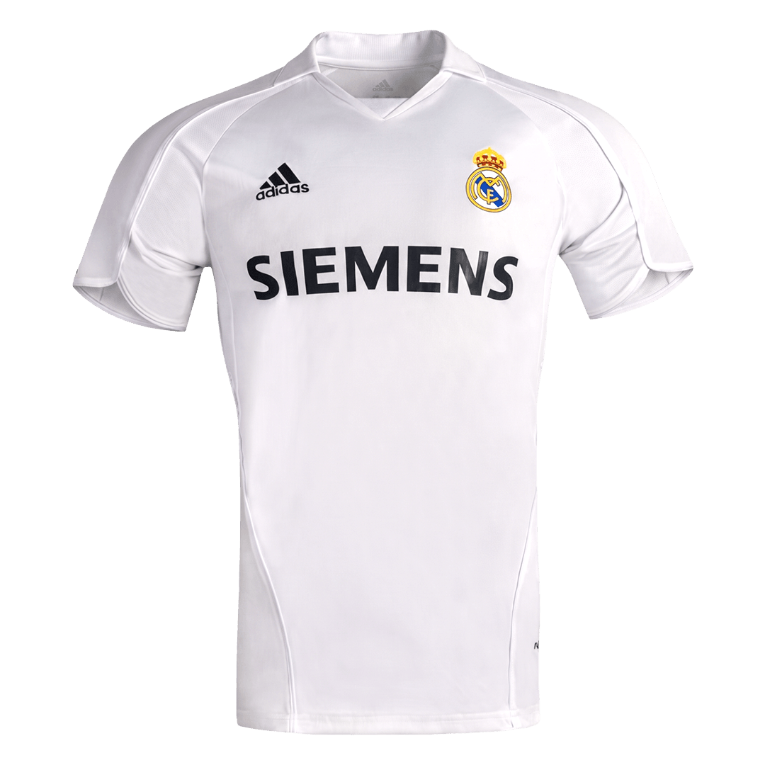 Retro Real Madrid Thuis Voetbalshirt 2005/06 - voorkant