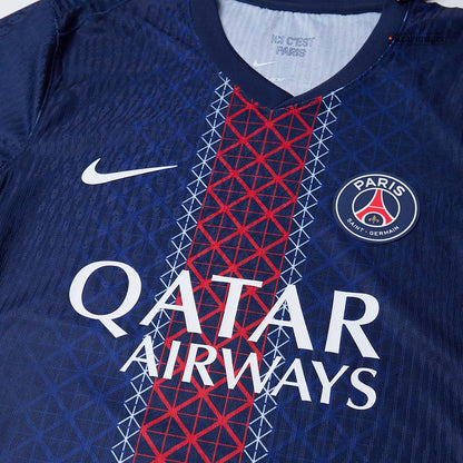 Maillot de football B.BARCOLA #29 PSG Domicile Version Joueur 2025/26 - Coupe Slim