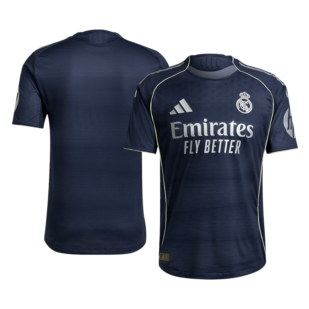 Real Madrid Uit Spelersversie Voetbalshirt 2025/26 - Slim Fit