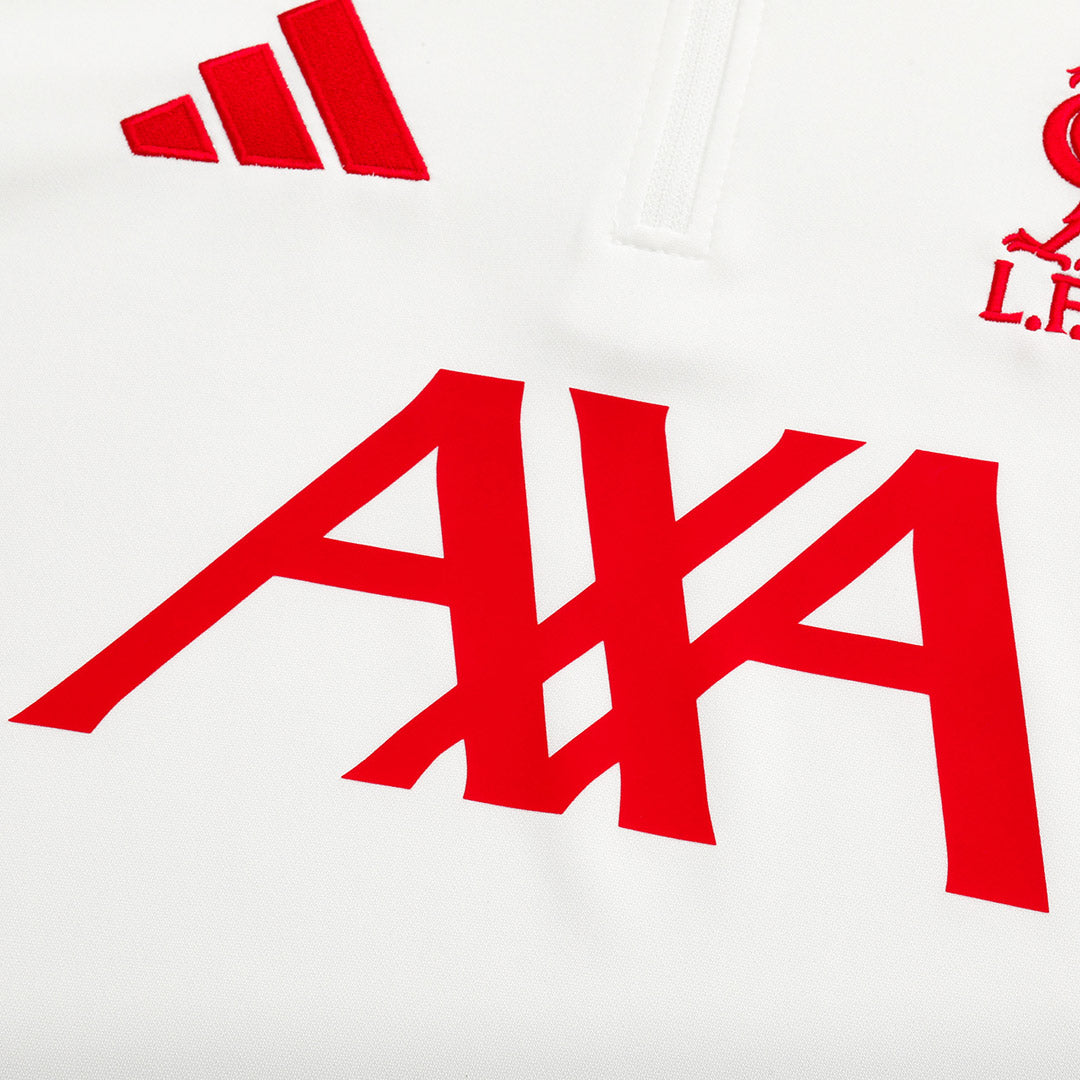 Liverpool Joggingpak met rit Set(top+broek) 2025/26 White