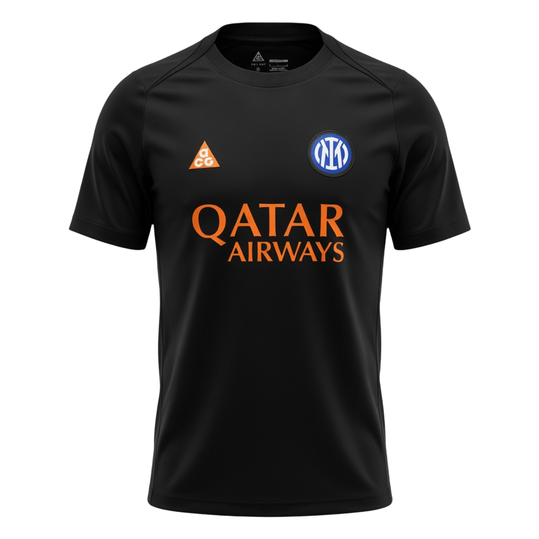 Heren Inter Milan Pre-Match Voetbalshirt 2025/26 - voorkant