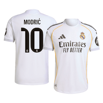 MODRIĆ #10 Real Madrid Thuis Spelersversie Voetbalshirt 2025/26 - Slim Fit