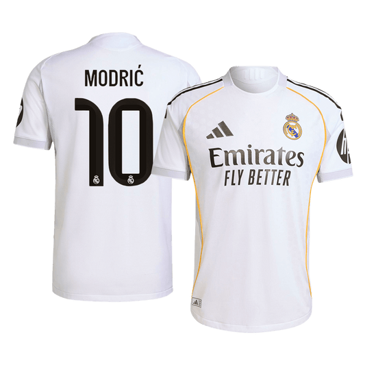 MODRIĆ #10 Real Madrid Thuis Spelersversie Voetbalshirt 2025/26 - Slim Fit