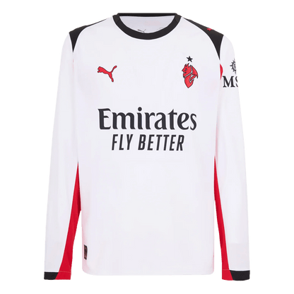 Heren AC Milan Uit Lange Mouwen Voetbalshirt 2025/26