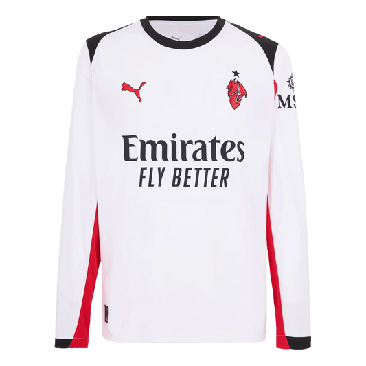 Heren AC Milan Uit Lange Mouwen Voetbalshirt 2025/26