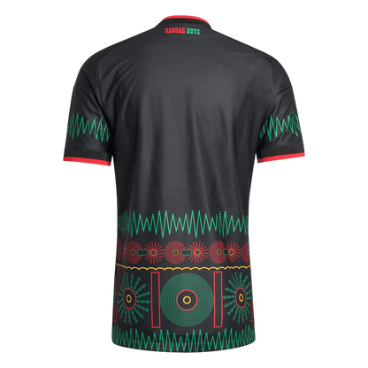 Jamaica Uit Spelersversie Voetbalshirt WK Voetbal 2026 - Slim Fit - detail