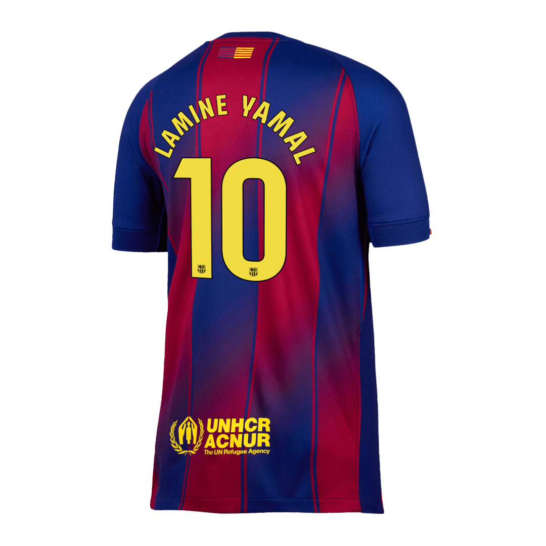 LAMINE YAMAL #10 Heren Barcelona Thuis Voetbalshirt 2025/26 [PREMIUM]