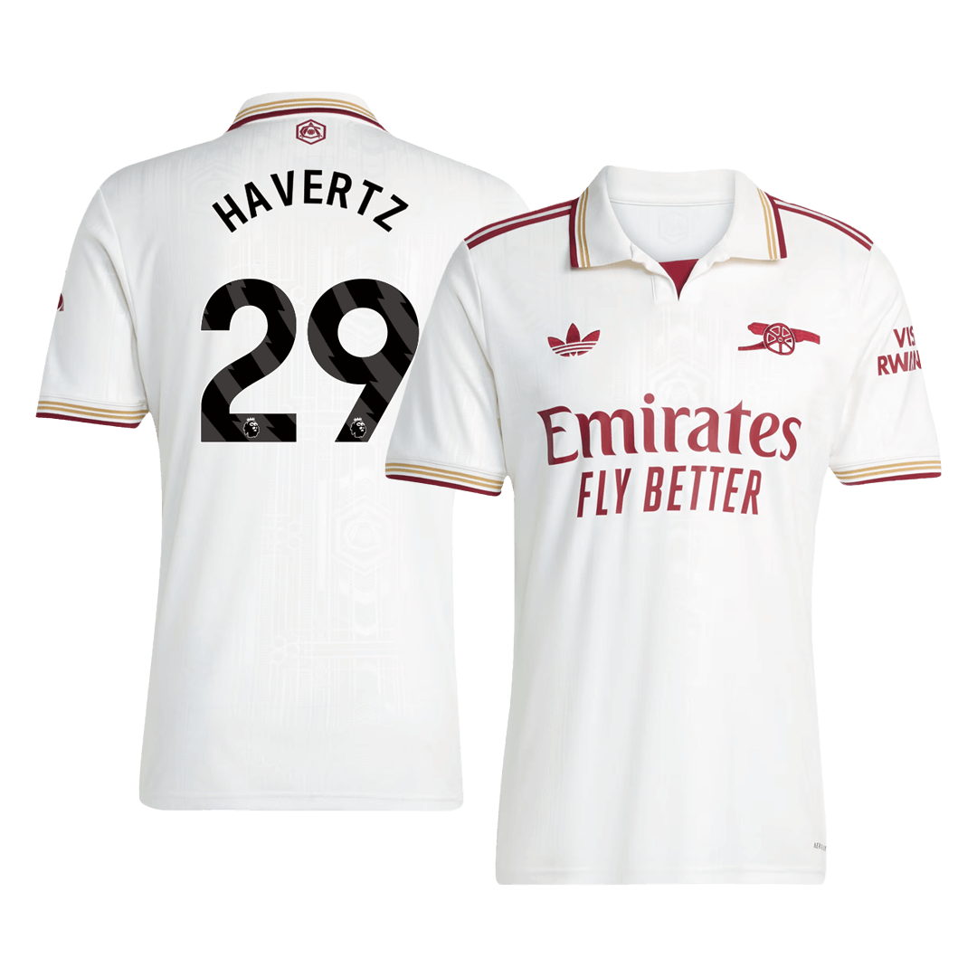 HAVERTZ #29 Heren Arsenal Derde Voetbalshirt 2025/26 - voorkant